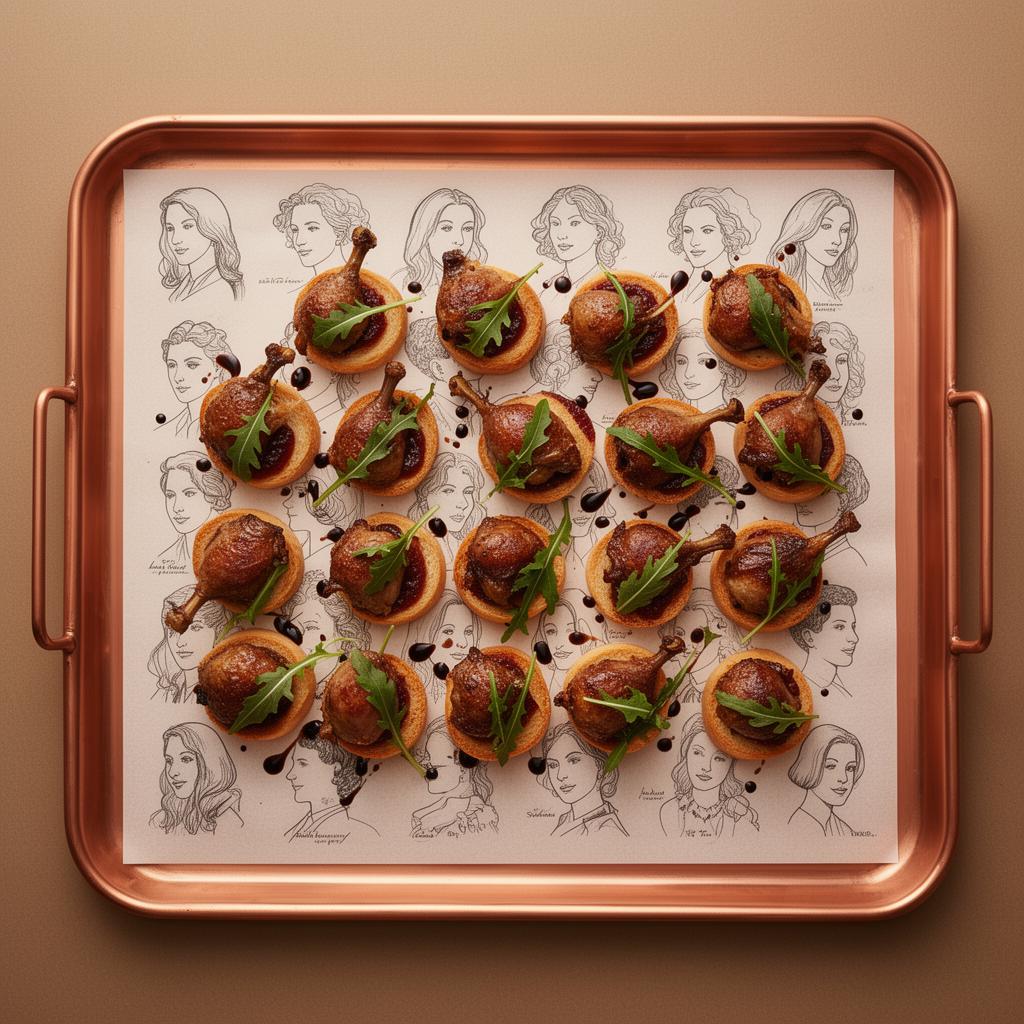 The Profile — designer tray presentation