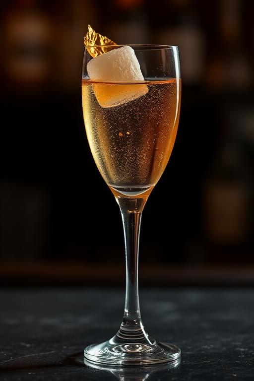 The Palme d'Or Champagne Cocktail