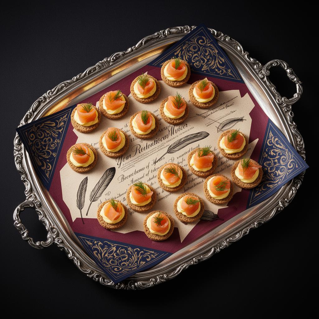 The Tea Chest — designer tray presentation