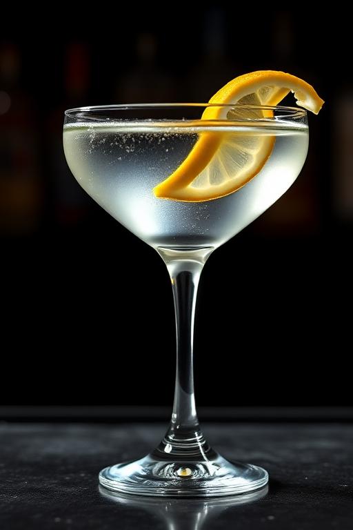 The Wall Street Dry Martini